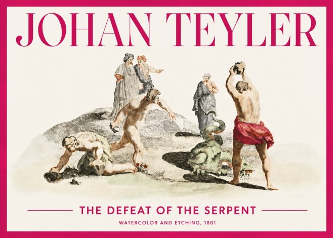 Johan Teyler Study of Ulysses and Polyphemus No4 - Affiche