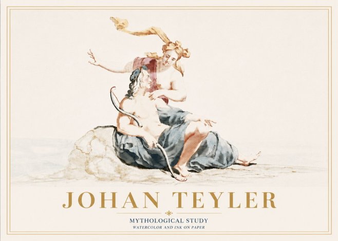 Johan Teyler Mythological Study No6 - Affiche