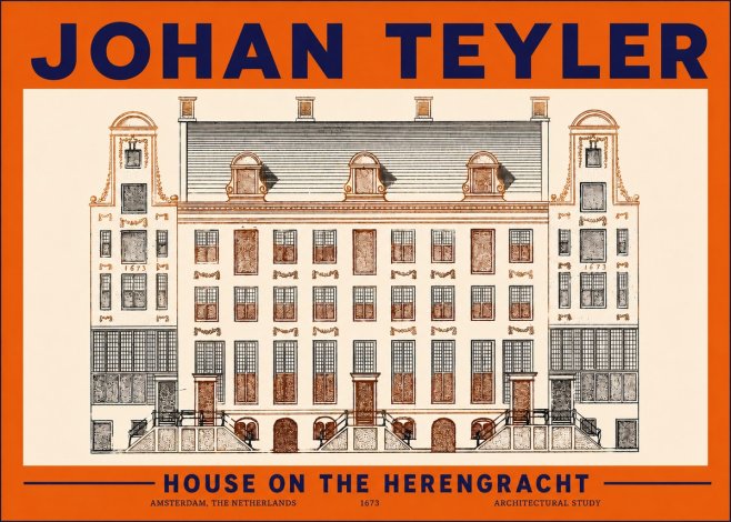 Johan Teyler Architectural Study VIII No5 - Affiche