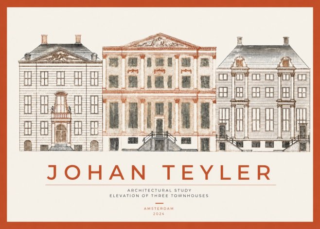 Johan Teyler Architectural Study IX No3 - Affiche