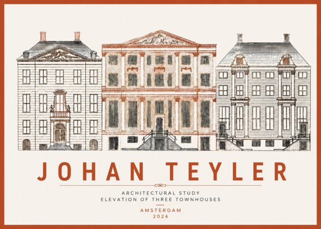 Johan Teyler Architectural Study IX No6 - Affiche