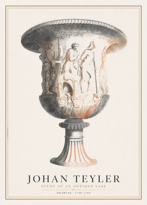 Johan Teyler Classical Urn No2 - Affiche