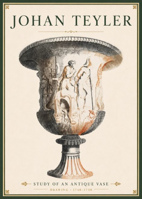 Johan Teyler Classical Urn No5 - Affiche