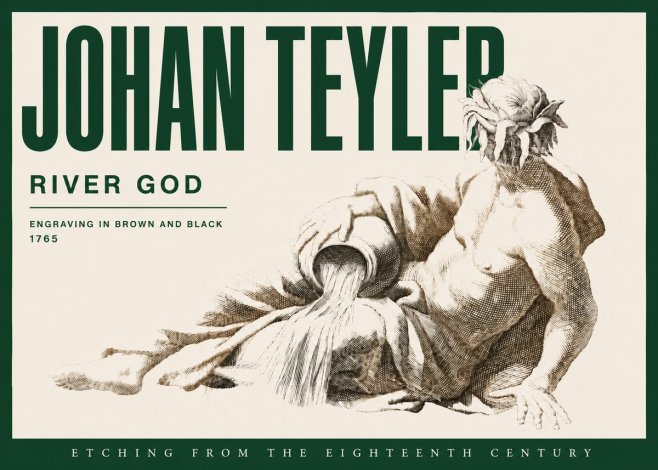 Johan Teyler River God No5 - Affiche
