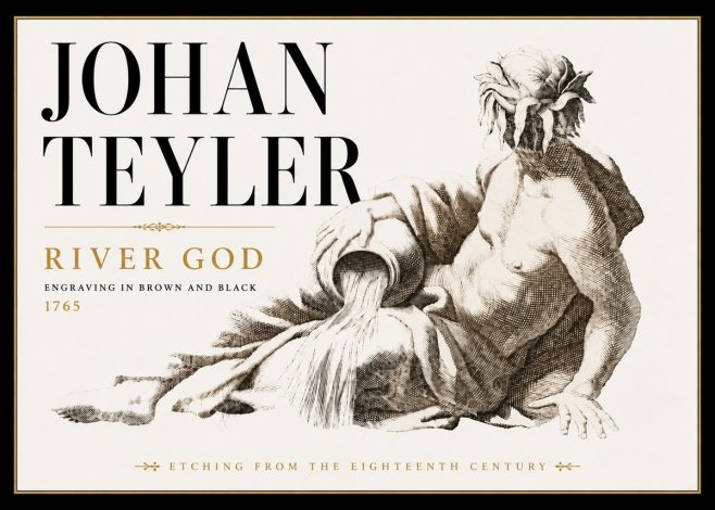 Johan Teyler River God No6 - Affiche