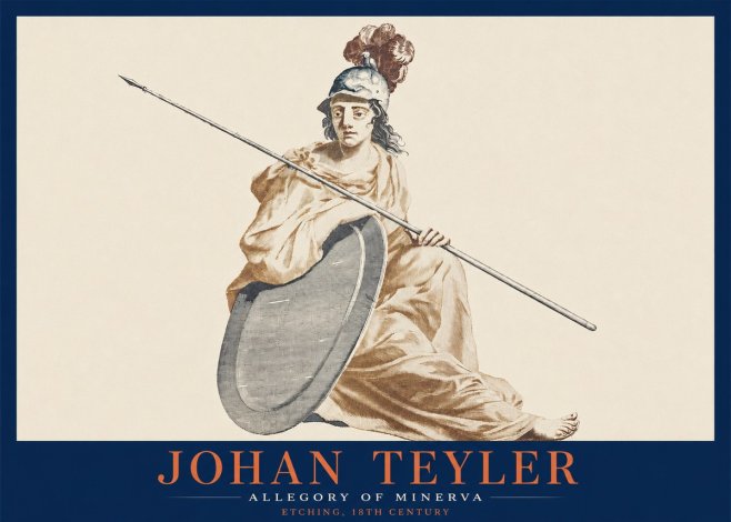 Johan Teyler Allegory of Minerva No2 - Affiche