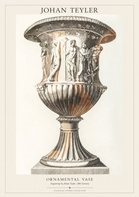 Johan Teyler Ornamental Vase II No1 - Affiche