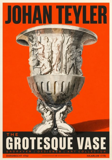 Johan Teyler The Grotesque Vase No2 - Affiche