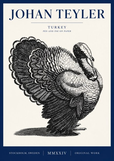Johan Teyler Turkey No4 - Affiche