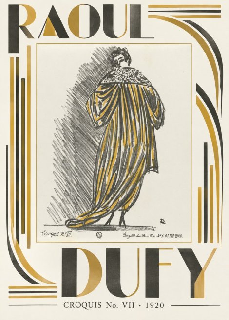 Raoul Dufy Croquis No. Vii No3 - Affiche