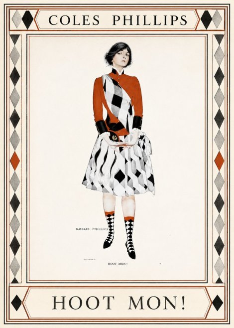 Coles Phillips Hoot Mon! No1 - Affiche