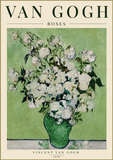 Van Gogh Roses I No6 - Affiche