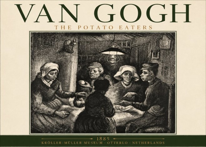 Van Gogh The Potato Eaters I No2 - Affiche