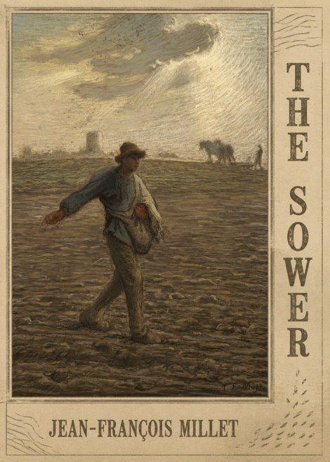 Jean-François Millet The Sower I No3 - Affiche