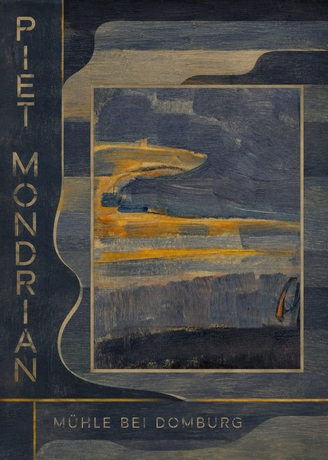 Piet Mondrian Mühle Bei Domburg No5 - Affiche