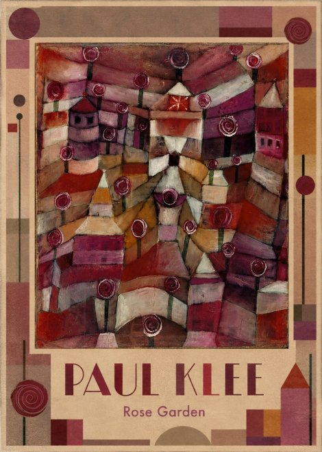 Paul Klee Rose Garden No1 - Affiche