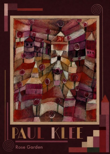 Paul Klee Rose Garden No5 - Affiche