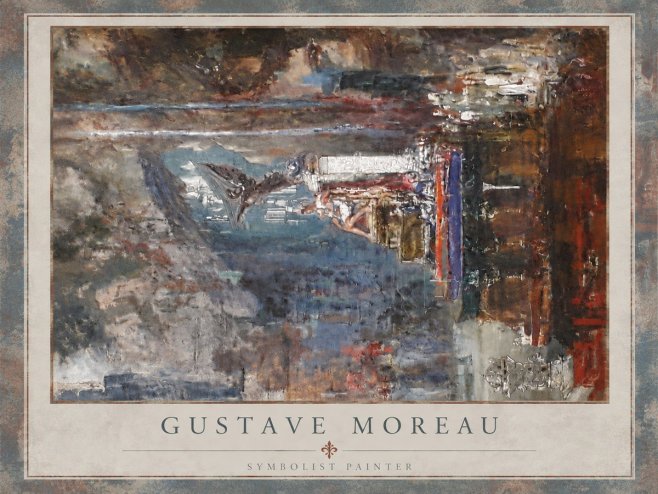 Gustave Moreau Visionary Composition No3 - Affiche
