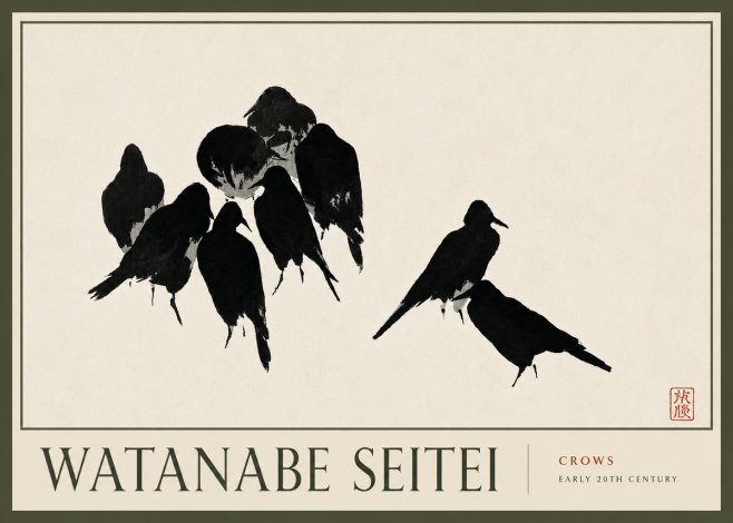 Watanabe Seitei Crows No6 - Affiche