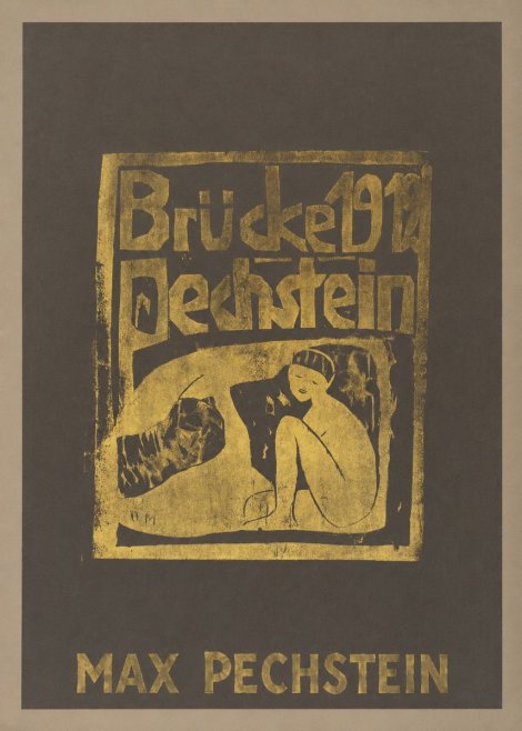 Max Pechstein Brücke 1912 Pechstein No1 - Affiche