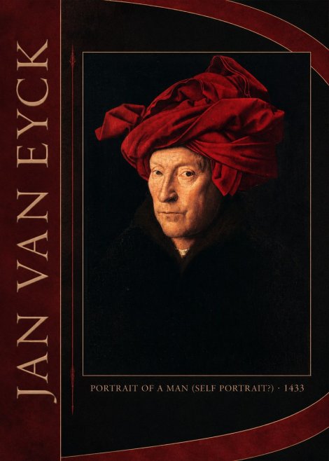 Jan van Eyck Portrait of a Man (Self Portrait?) No4 - Affiche
