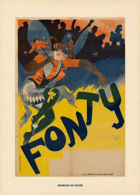 Georges de Feure Gonty No6 - Affiche