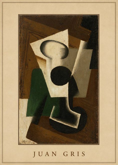 Juan Gris The Open Window No4 - Affiche