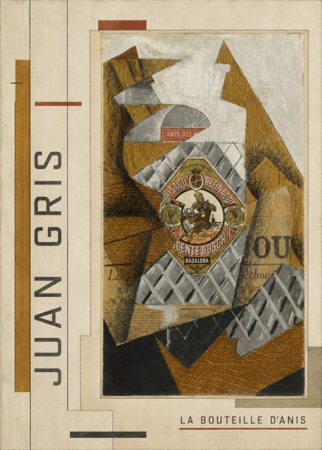Juan Gris La Bouteille D'anis No2 - Affiche