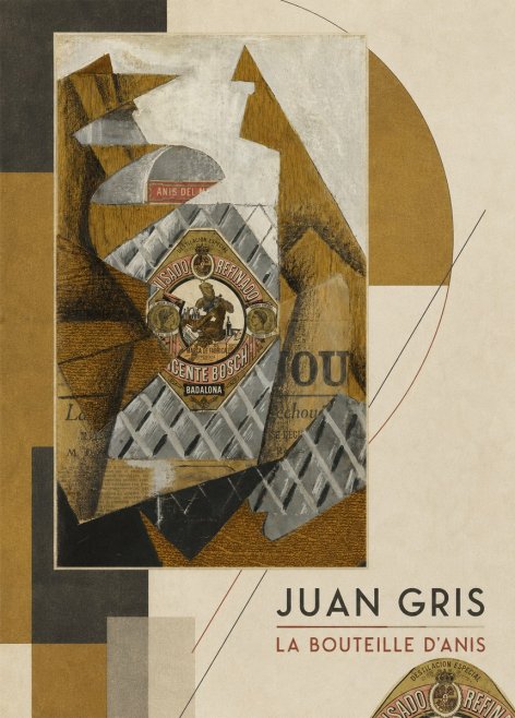 Juan Gris La Bouteille D'anis No6 - Affiche