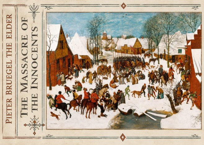 Pieter Bruegel The Massacre of the Innocents No2 - Affiche