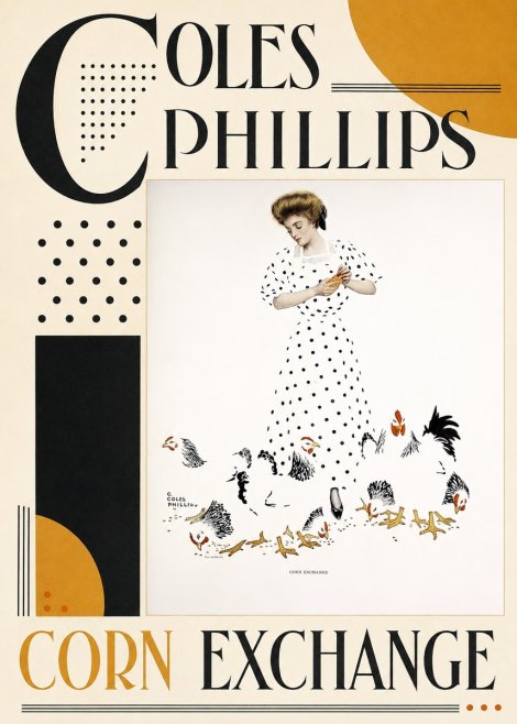 Coles Phillips Corn Exchange No3 - Affiche