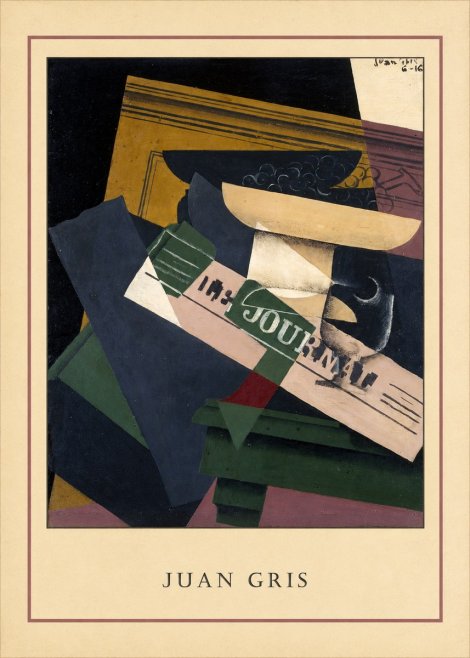 Juan Gris Journal No4 - Affiche