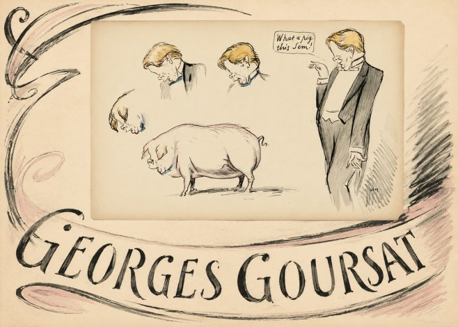 Georges Goursat Georges Goursat I No3 - Affiche