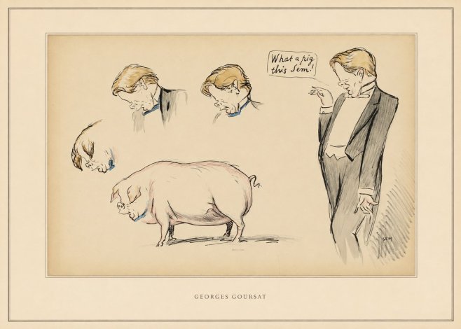 Georges Goursat Georges Goursat I No4 - Affiche