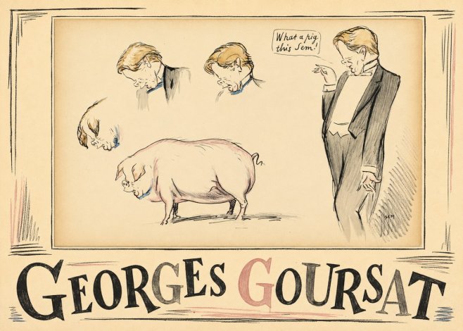 Georges Goursat Georges Goursat I No5 - Affiche