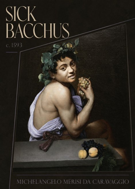 Michelangelo Merisi da Caravaggio Sick Bacchus No4 - Affiche