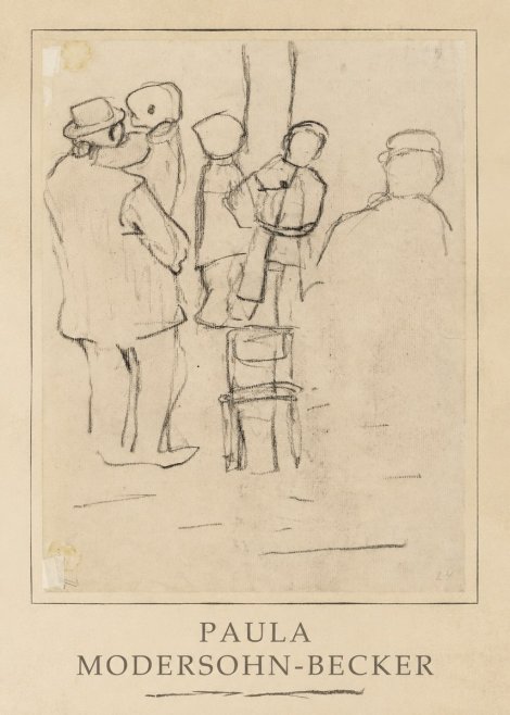 Paula Modersohn-Becker Studies of Figures No3 - Affiche