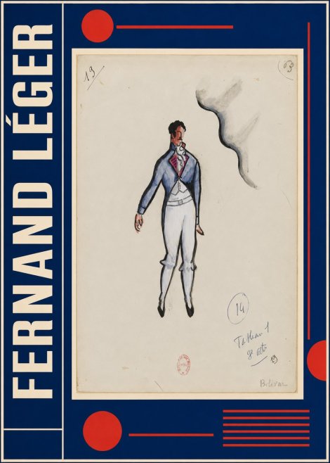 Fernand Léger Bolivar. Tableau 1 3E Acte No3 - Affiche