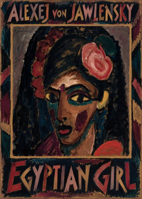 Alexej von Jawlensky Egyptian Girl No1 - Affiche