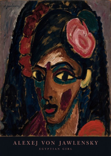 Alexej von Jawlensky Egyptian Girl No6 - Affiche