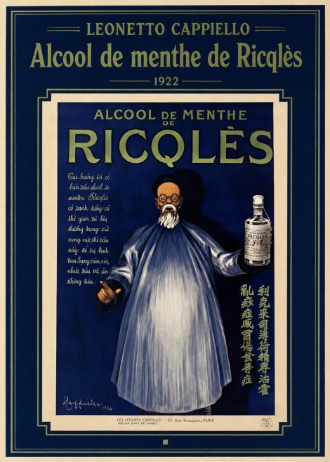 Leonetto Cappiello Alcool De Menthe De Ricqlès II No1 - Affiche