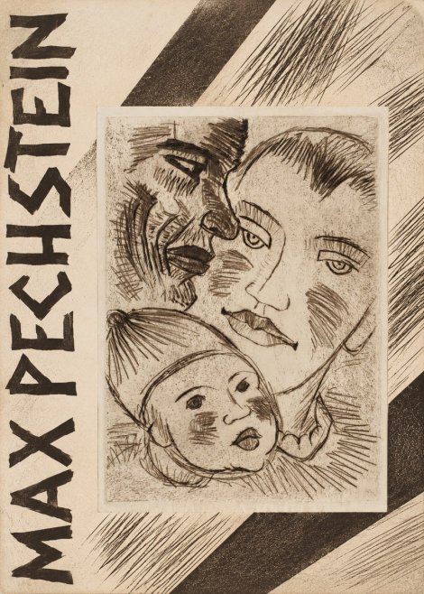 Max Pechstein Fischerfamilie No4 - Affiche