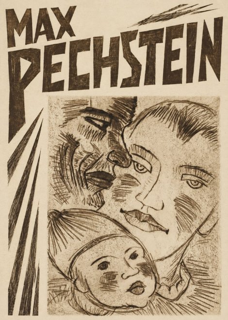 Max Pechstein Fischerfamilie No5 - Affiche
