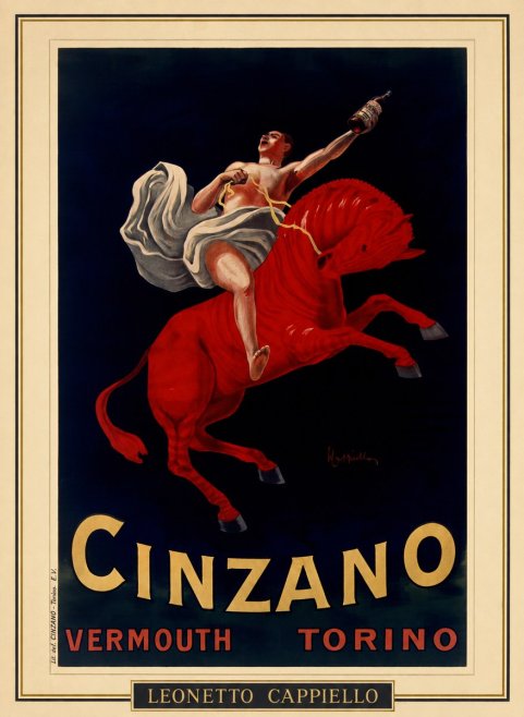 Leonetto Cappiello Cinzano Vermouth No1 - Affiche
