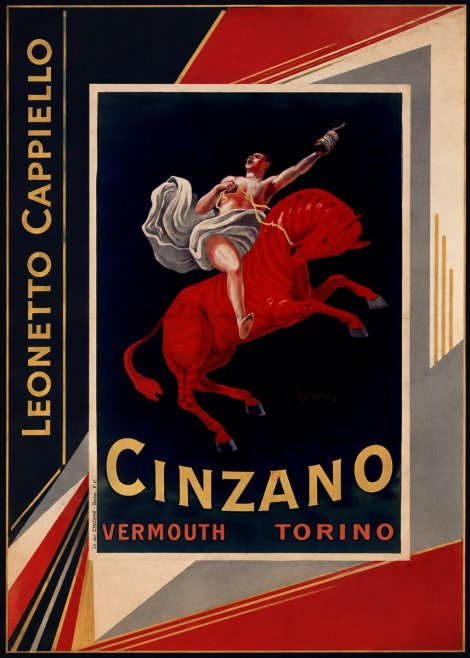 Leonetto Cappiello Cinzano Vermouth No2 - Affiche