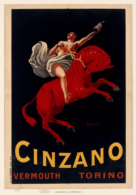 Leonetto Cappiello Cinzano Vermouth No6 - Affiche