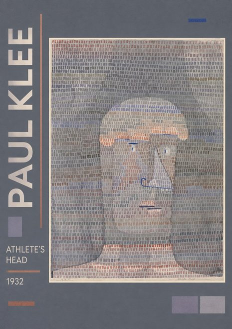 Paul Klee Athlete's Head No2 - Affiche