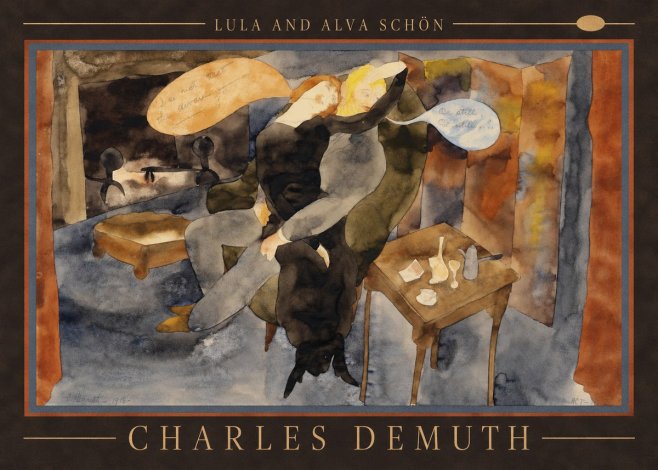 Charles Demuth Lula and Alva Schön No6 - Affiche