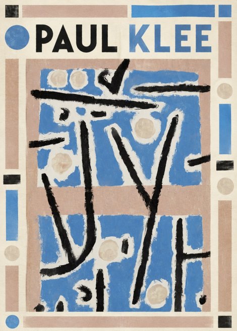Paul Klee Abstract Geometric Composition No1 - Affiche