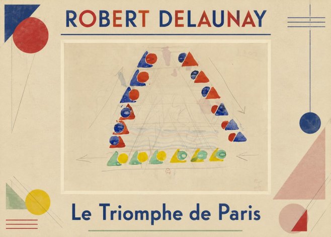 Robert Delaunay Le Triomphe De Paris II No1 - Affiche